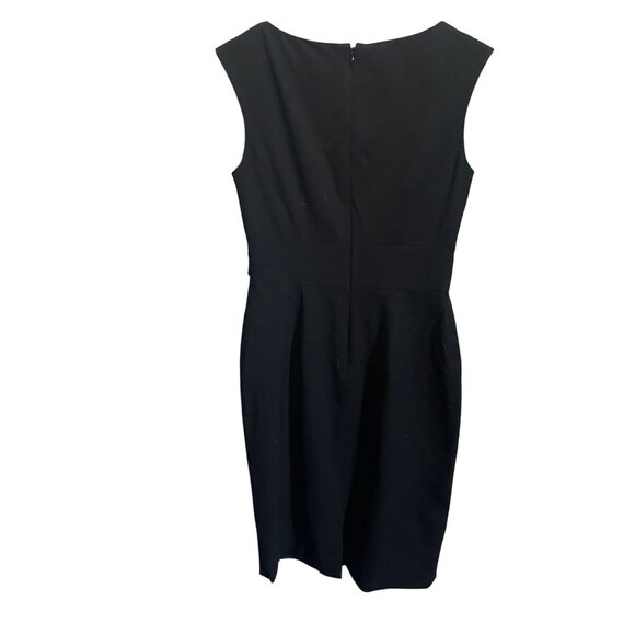 White House Black Market Womens Dress Size 0 Sleeveless Black - Picture 4 of 4